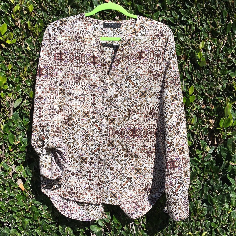 Sanctuary blouse sz large